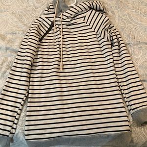 Double hooded hoodie size L